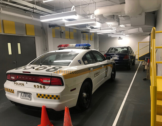 Locaux de simulation en techniques policières Collège Ahuntsic